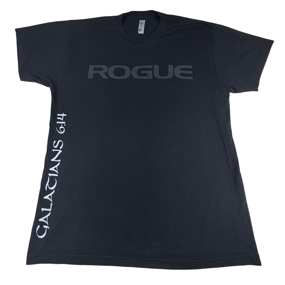 Rogue‎ Fitness Galatians 6:14 T-Shirt Medium (American Apparel) Rare Limited
